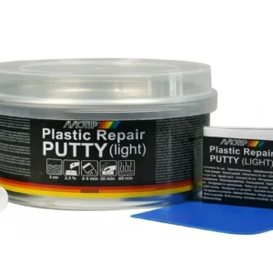 Fabrieksprijs MoTip 2K Elastische Bumper Plamuur + Verharder - Zwart