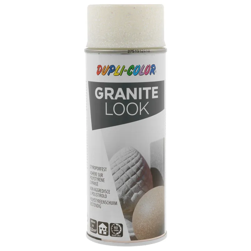 DupliColor Graniet Verf Wit Spuitbus 400ml Meest Verkocht