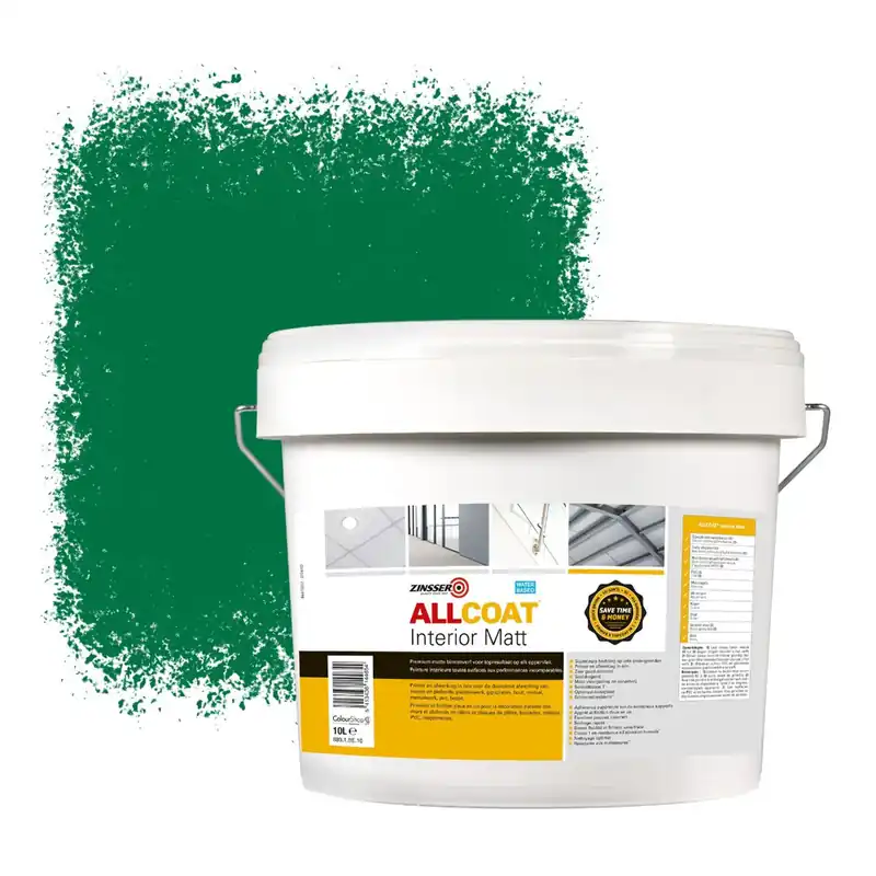 Zinsser Allcoat Interior Muurverf RAL 6029 Mintgroen - 10 liter Nu Kopen