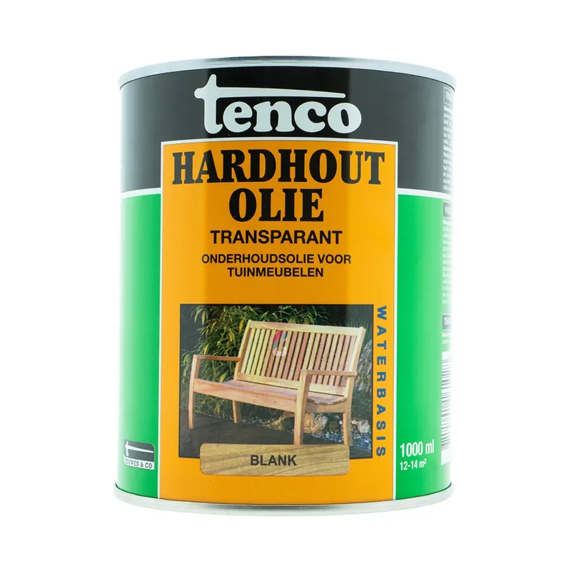 Finale Uitverkoop Tenco Hardhoutolie 1 liter