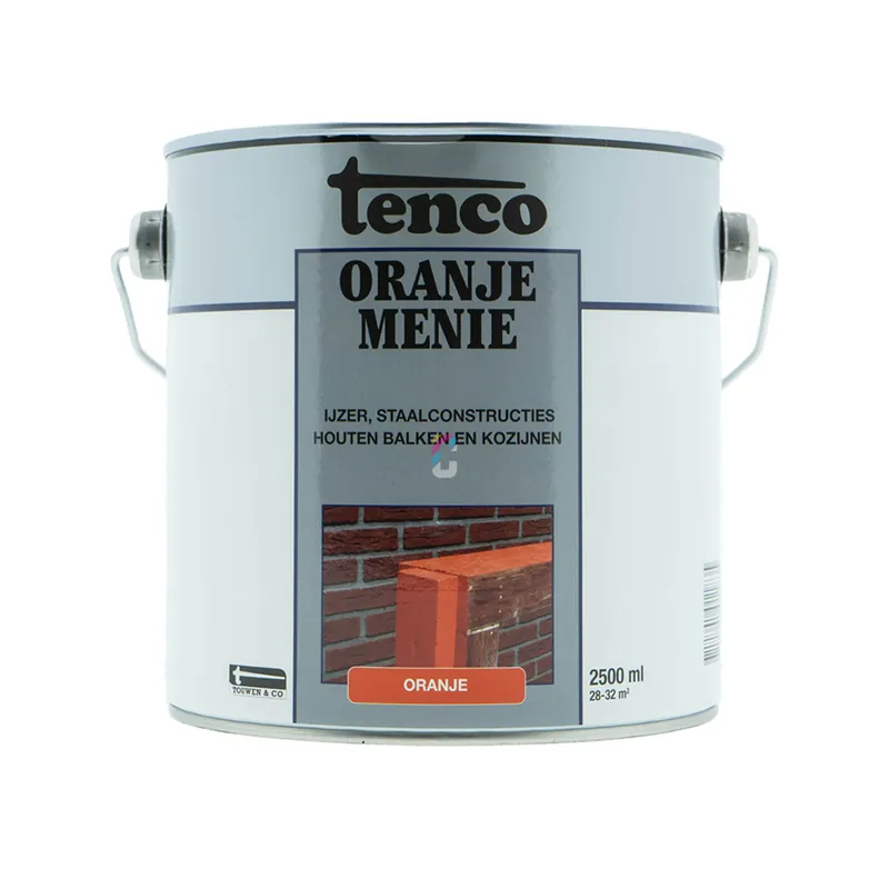 Tenco Oranje Menie 2,5 liter Populair
