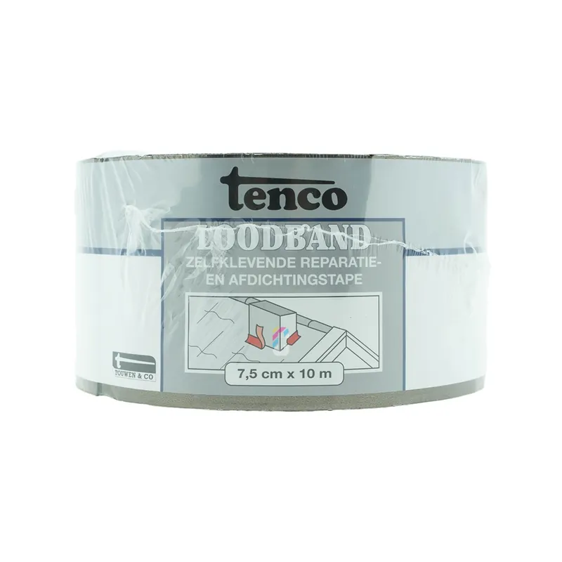 Goedkoop Tenco Loodband 7,5 cm x 10 meter
