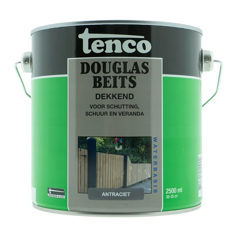 Tenco Douglasbeits Antraciet 2,5 liter Gratis Retour