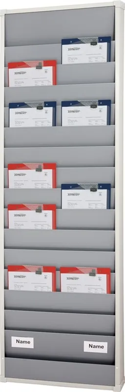 Finale Uitverkoop Werkorder planbord met 2 rijen en 15 sleuven (15550)
