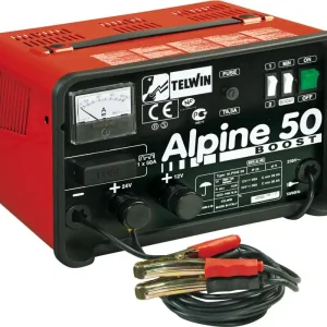 TELWIN ALPINE 50 BOOST Draagbare electrische acculader 12V+24V / 45Amp / 1000Watt Koop Online