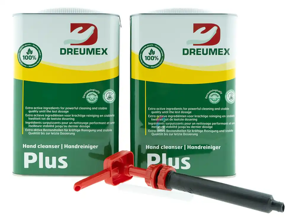 Dreumex Plus garagezeep - ACTIESET 2x 4.2kg + handpomp Betaalbaar