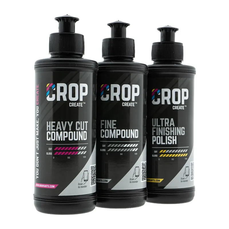 CROP Polijstmiddel Set 250ml - Professional Car Detailing Alleen Vandaag