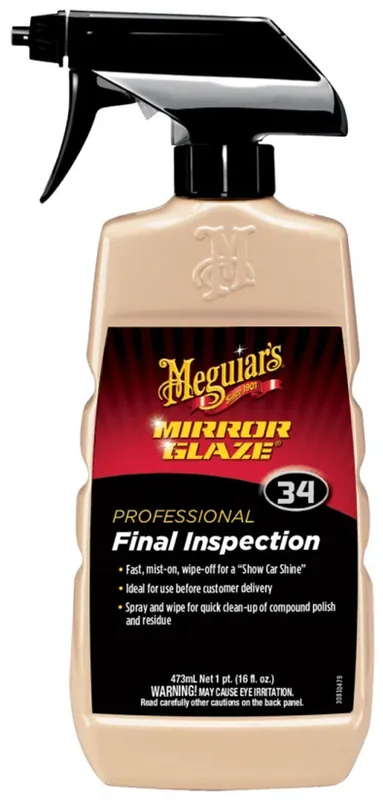 Meguiar's Mirror Glaze Final Inspection Spray Rechtstreeks Van De Fabrikant