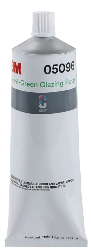 Flitsaanbieding 3M Acryl Glazing Putty - Acrylaatplamuur in tube - Groen
