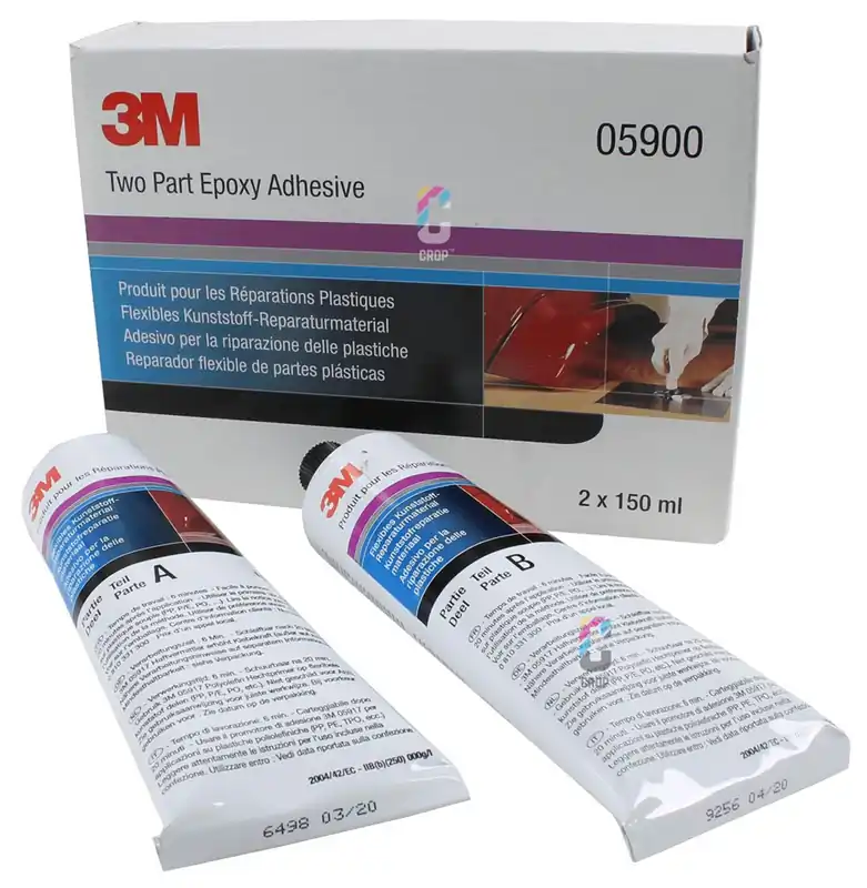 3M 2K Kunststof Reparatievulmiddel - Set 2 tubes Weekendaanbieding