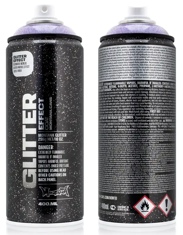 Betrouwbaar Montana Glitter AMETHIST spuitbus 400ml