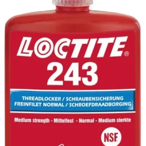 LOCTITE 243 Schroefdraadborgmiddel Blauw 250ml - Medium sterkte Flitsaanbieding