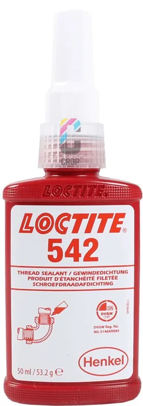 LOCTITE 542 Schroefdraadafdichtingsmiddel Bruin 50ml - Medium sterkte Fabrieksprijs