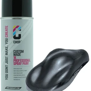 Nieuw Gun Metal Grey Metallic lak spuitbus - 400ml