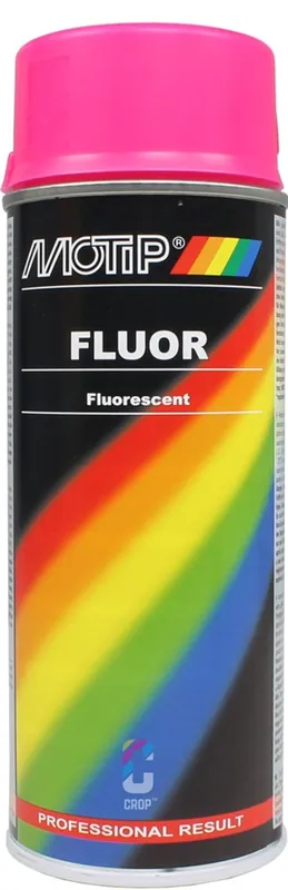 Express Levering MoTip Fluor Verf ROZE spuitbus 400ml