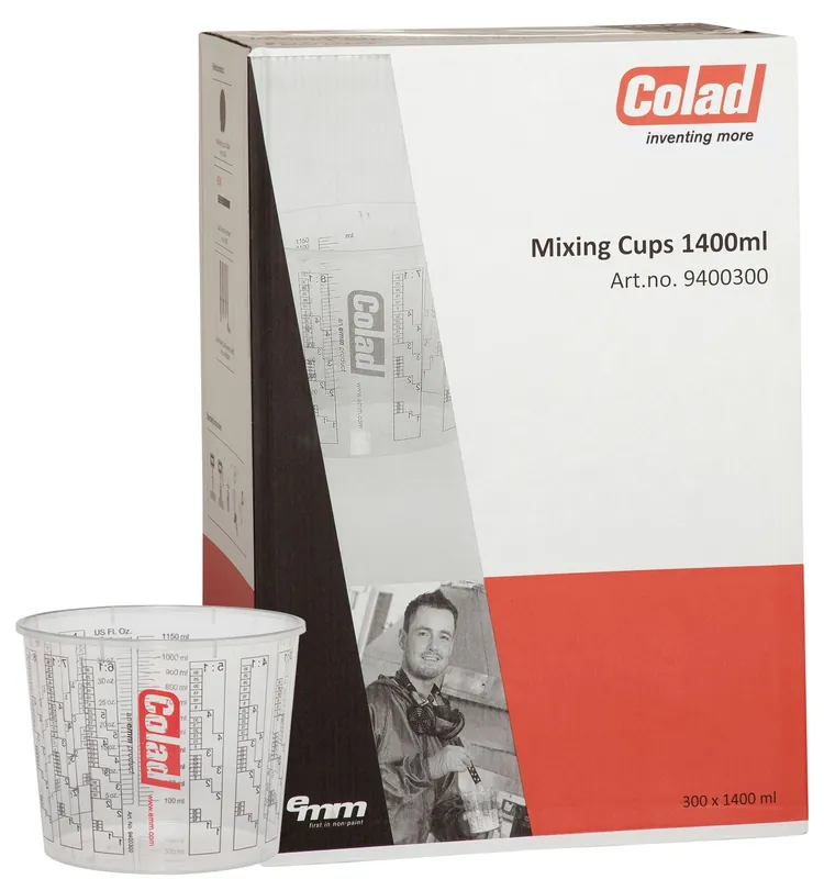 Meest Verkocht COLAD Mengbekers 1400ml - 300 stuks