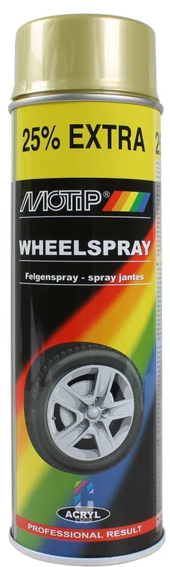 Korting MoTip Velgenlak GOUD spuitbus 500ml