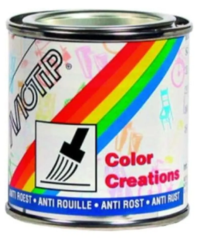 MoTip Verf Grondverf Wit blik 100ml Direct Beschikbaar