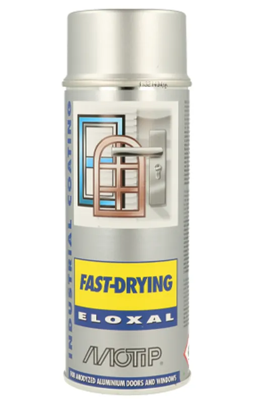Laatste Versie MoTip Eloxalspray in Spuitbus 400ml - Zilver