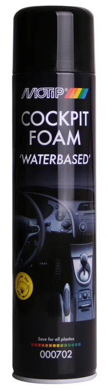 MoTip Car Care Black Cockpitspray Foam 600ml spuitbus Bestseller