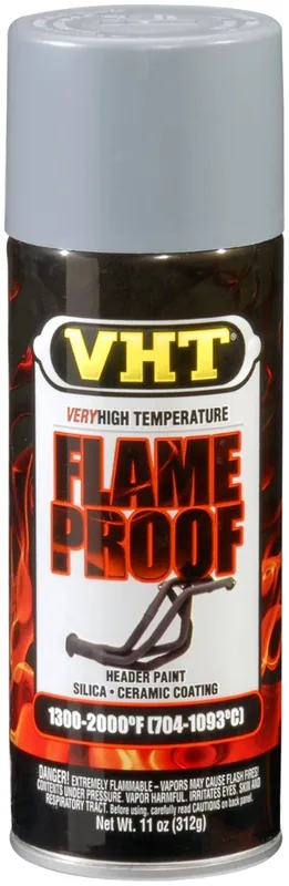 VHT Flameproof spuitbus - Uitlaat Verf Grijs - 400ml Meest Verkocht