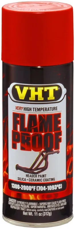 VHT Flameproof spuitbus - Uitlaat Verf Rood - 400ml Voordeelprijs