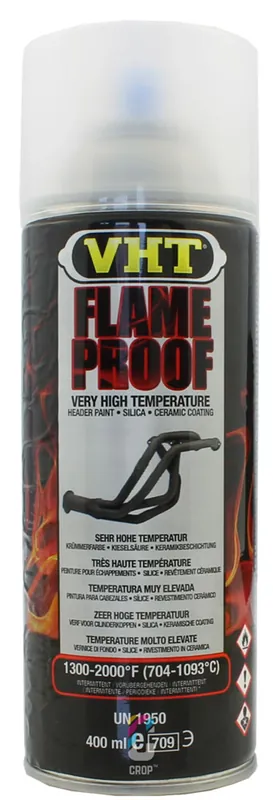 Actieprijs VHT Flameproof Blanke Lak Zijdeglans spuitbus - 400ml