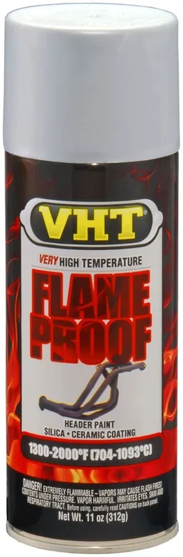Shop Nu VHT Flameproof spuitbus - Uitlaat Verf Aluminium - 400ml