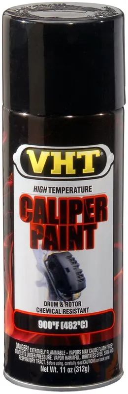 Rechtstreeks Van De Fabrikant VHT Brake Caliper Paint spuitbus - Remklauwenlak ZWART HOOGGLANS - 400ml