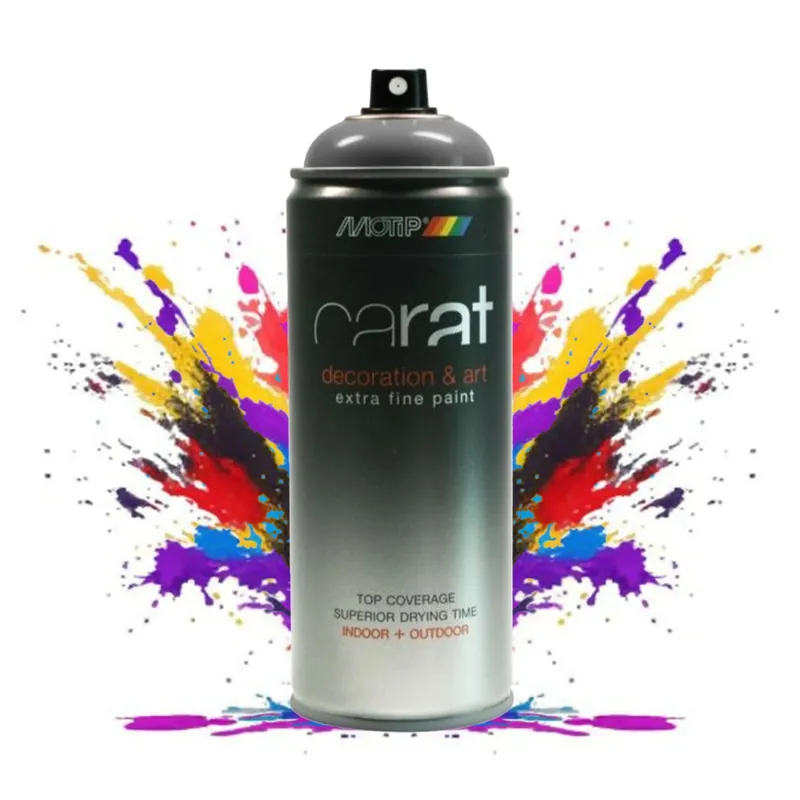 Weekendaanbieding MoTip CARAT Deco Spray 400ml MELON YELLOW