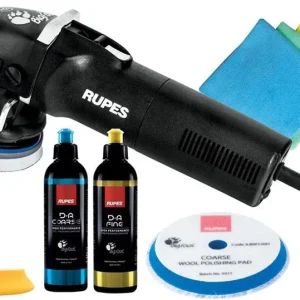 Hete Deal RUPES LHR12 DUETTO Schuur- & Polijstmachine 125mm - BAS-set