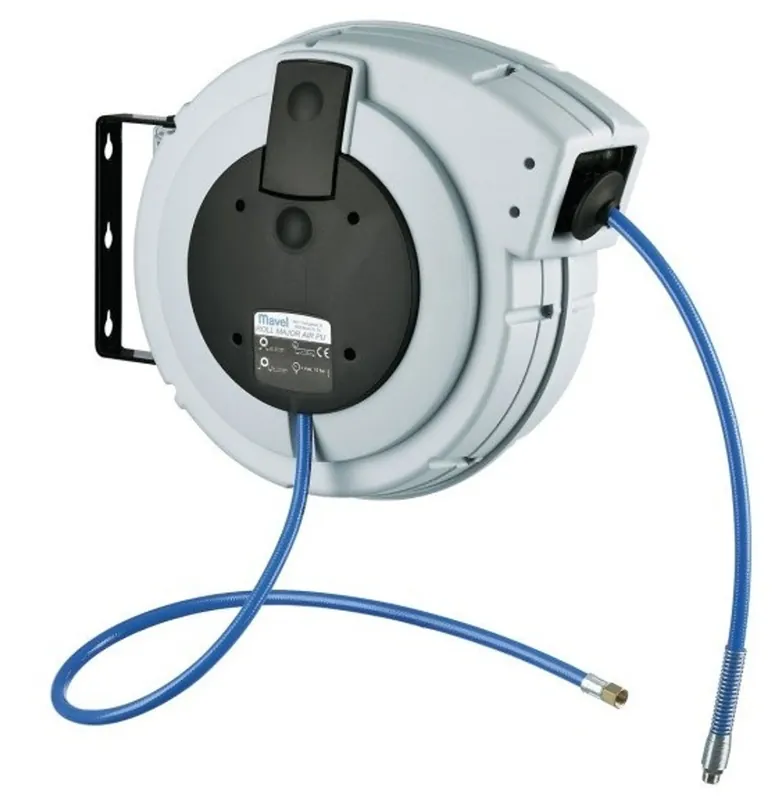 MAVEL Major Plus Air Automatische Luchtslanghaspel 15 meter / 8mm / 15bar Veilige Betaling