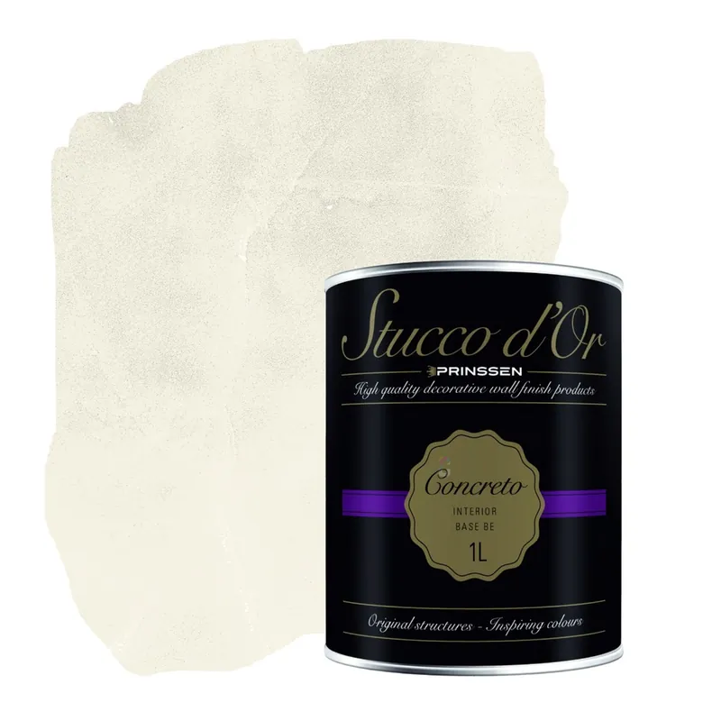 Aanbieding Stucco d'Or Concreto Classic Sand Betonlookverf - 1 liter