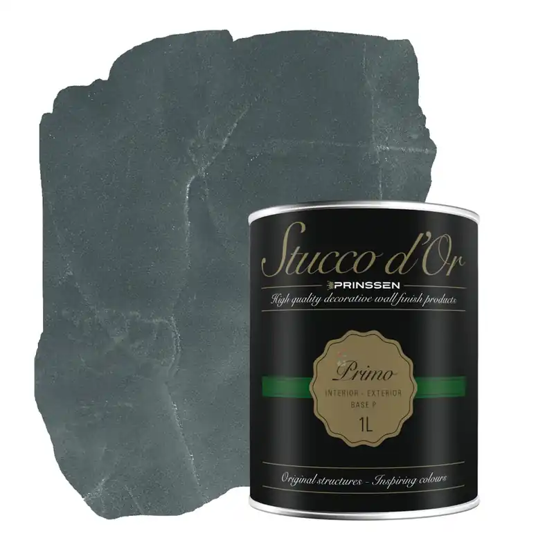 Betrouwbaar Stucco d'Or Primo Carbon Black Betonlookverf Primer - 1 liter