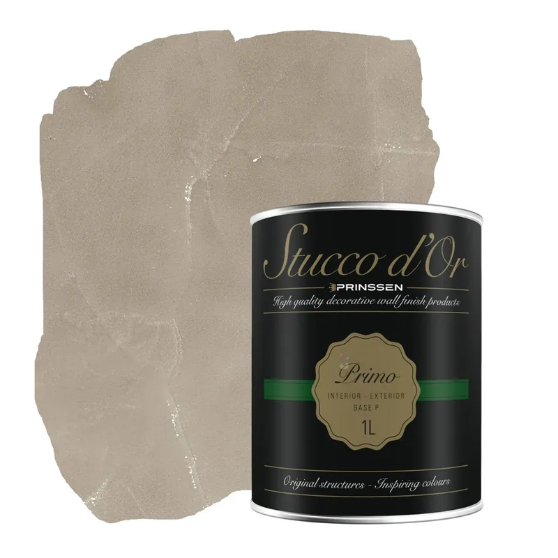 Bestel Nu Stucco d'Or Primo Natural Light Brown Betonlookverf Primer - 1 liter