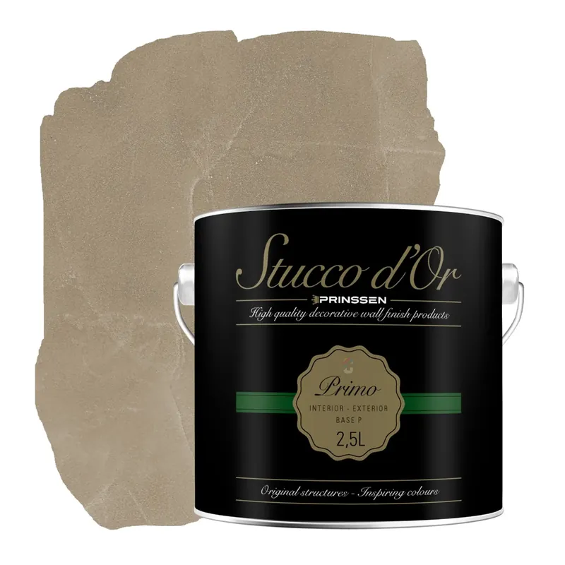 Stucco d'Or Primo Wood Brown Betonlookverf - 2,5 liter Betaalbaar