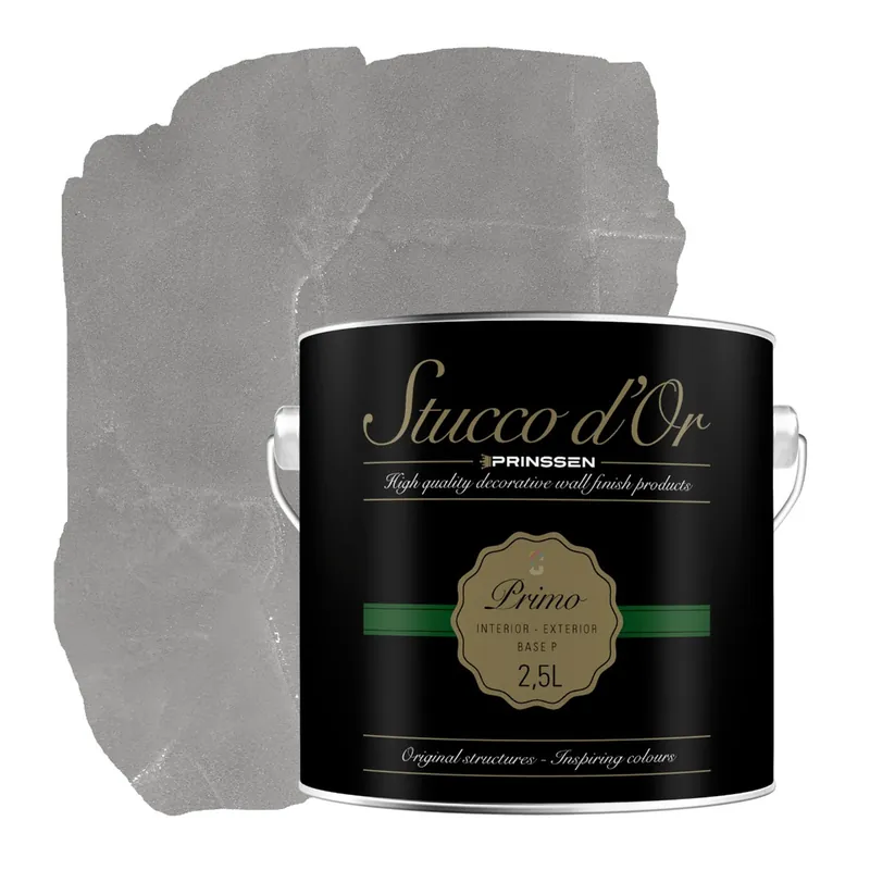 Stucco d'Or Primo Slate Grey Betonlookverf - 2,5 liter Weekendaanbieding