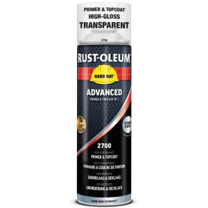 Rust-Oleum Grondverf & Lak in 1 spuitbus TRANSPARANT BLANKE LAK Bestel Nu