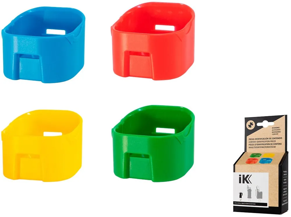 iK kleuridentificatie kapjes voor iK drukspuit Weekendaanbieding