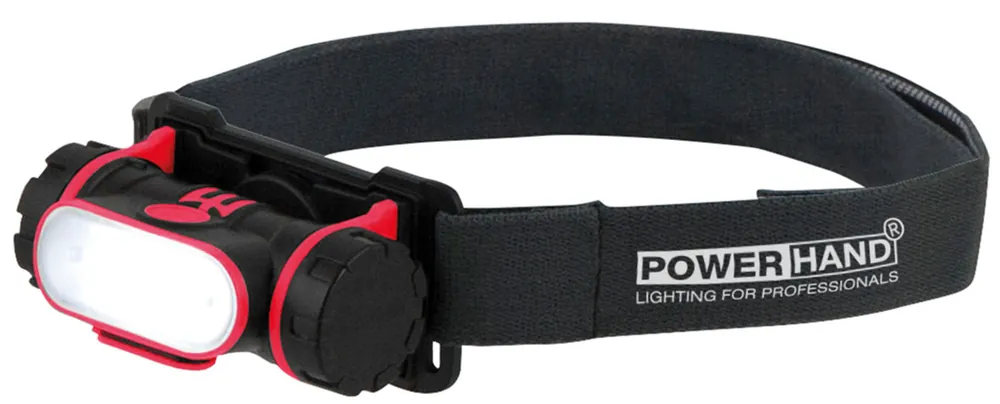 Aanbieding POWERHAND Accu Hoofdlamp met Sensor 150 Lumen