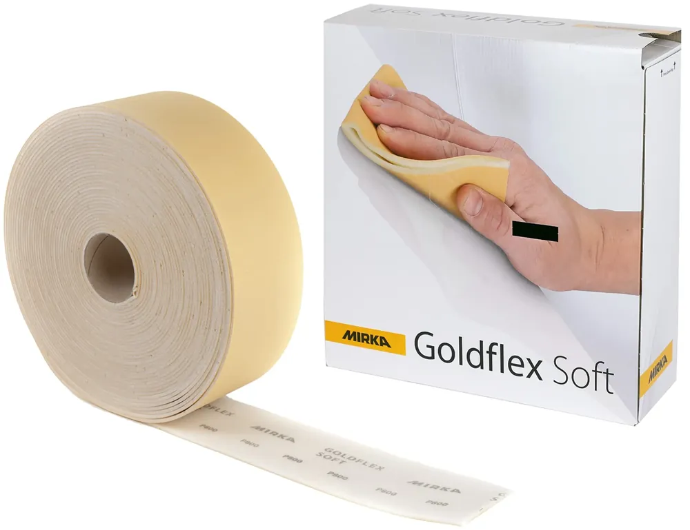 MIRKA GoldFlex Soft Schuurpapier op Rol 115mm Must-Have