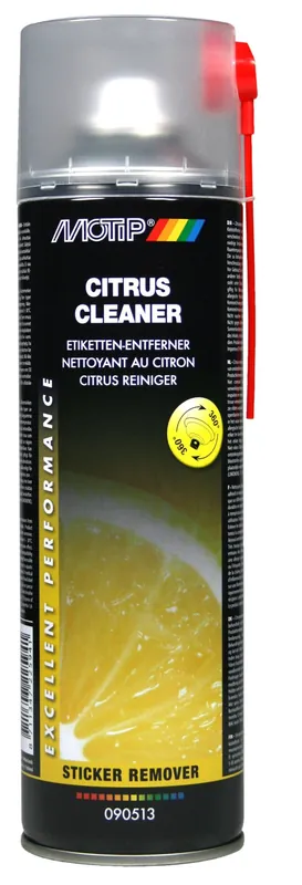 MoTip Citrus Reiniger & Sticker Verwijderaar spuitbus Dagaanbieding