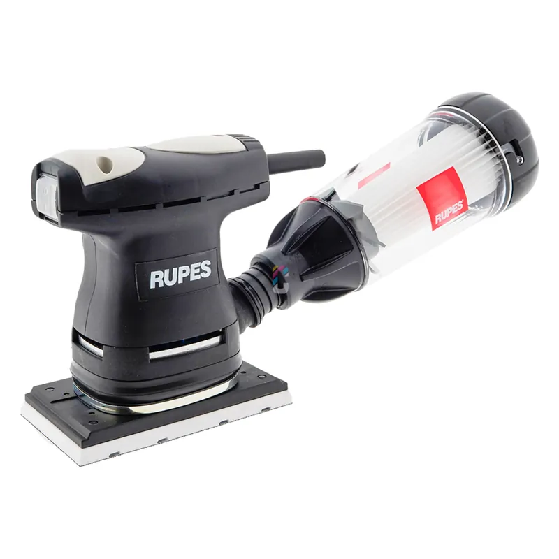 RUPES LE71T Vlakschuurmachine met Stofafzuiging 80x130mm Flitsaanbieding