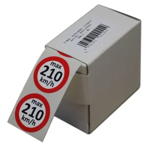 Snelheidsstickers voor winterbanden in dispenserdoosje / 100 st. Rechtstreeks Van De Fabrikant