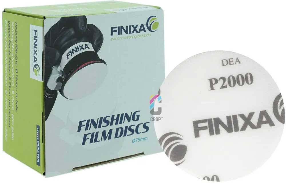 FINIXA Finishing Schuurschijven 75mm - zonder gaten Gecertificeerd