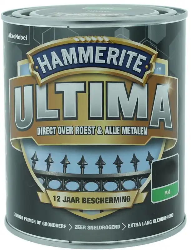 Hammerite Ultima Metaalverf - Mat Bestel Nu