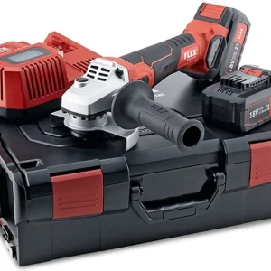 FLEX LB 125 18.0-EC SET accu haakse slijper 125mm + systainer Bestseller