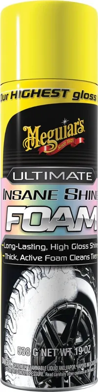 Speciale Aanbieding Meguiars Ultimate Insane Shine Foam - bandenzwart spray