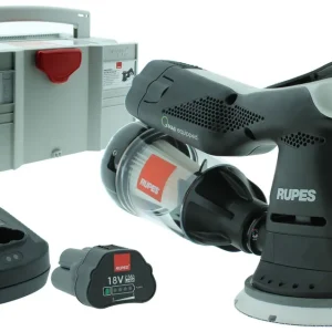 Flitsaanbieding RUPES HSR73 Excentrische Schuurmachine Accu in Systainer
