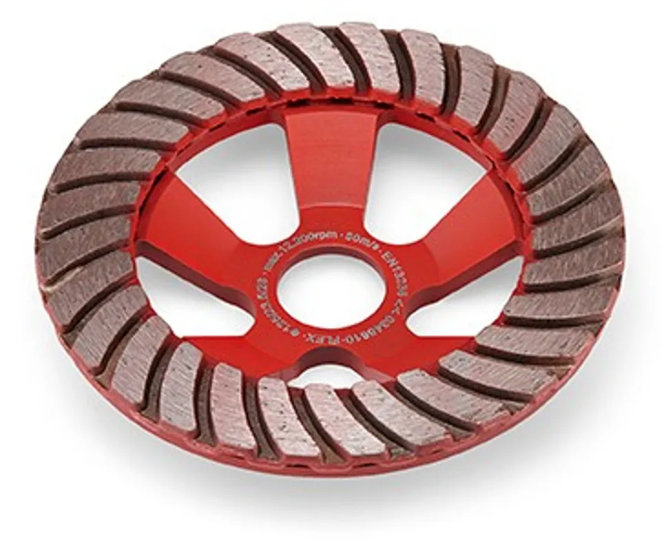 Exclusieve Aanbieding FLEX Turbo-Jet Diamantschuurschijf 125mm